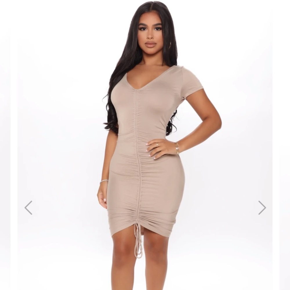 Brand New Fashion Nova Women’s Ruched Dress